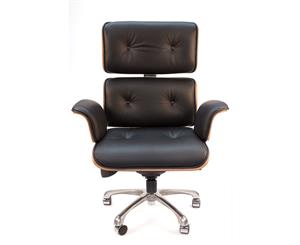 Replica Eames High Back Executive Desk / Office Chair - Black