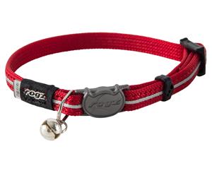 Rogz Alleycat 8mm Kitten Safeloc Collar Red