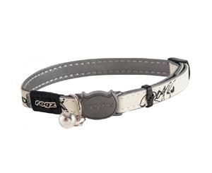 Rogz Glowcat Safeloc Collar Black Jumpin