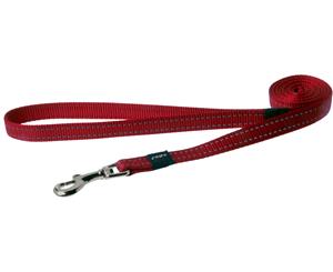 Rogz Utility Snake Medium Dog Lead Red