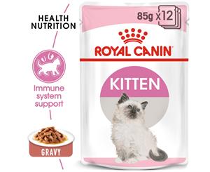 Royal Canin Feline Kitten Instinctive in Gravy Cat Food 12x85g