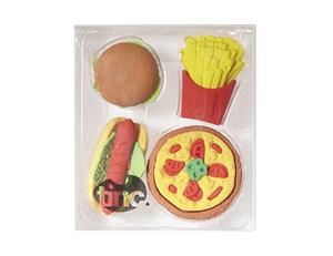 Scented Fast Food Novelty Erasers