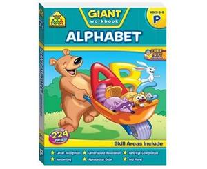 School Zone Giant Alphabet Workbook