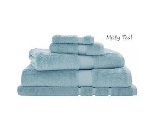 Sheridan Luxury Egyptian Cotton Face Washer Misty Teal