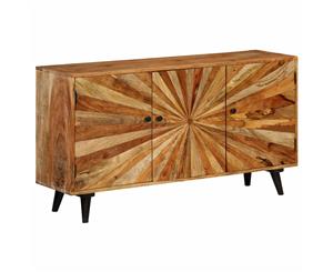 Solid Mango Wood Sideboard Storage Cupboard Buffet Server 140x35x75cm