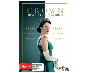 The Crown Season 1 & 2 One & Two Box Set DVD Region 4 DVD Region 4