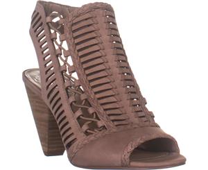 Vince Camuto Eshantel Peep Toe Sandals Dusty Mink