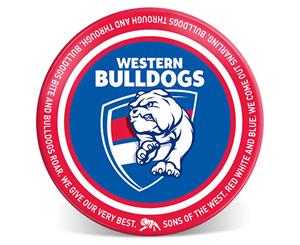 Western Bulldogs AFL 20cm Melamine Dinner Plate SET OF 6