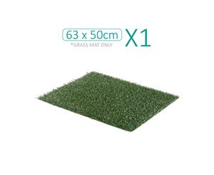 1 Grass Mat 63cm x 50cm for Pet Dog Potty Tray Training Toilet