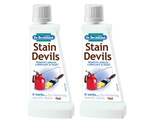 2 x Dr. Beckmann Stain Devils Grease Removers 50mL