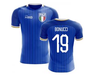 2018-2019 Italy Home Concept Football Shirt (Bonucci 19) - Kids