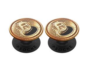 2x PopSockets Crack a Cold One Pop Grip Universal Swappable w/ Base for Phones