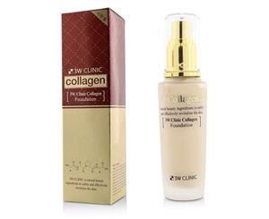 3W Clinic Collagen Foundation # 21 (Transparent Beige) 50ml/1.67oz