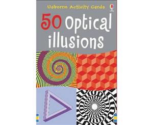 50 Optical Illusions  Usborne Activity Cards