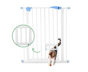 79cm High 75-85cm Wide Adustable Baby Safety Gate Dog Stair Barrier