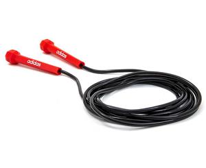 Adidas Essential Skipping Rope - Black/Red