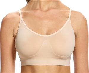 Ambra Women's Seamless Singles Adjustable Shaper Bra - Nude