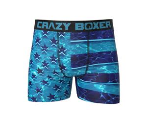 American Flag Under Water Boxer Briefs