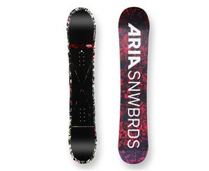 Aria Snowboard Drop Out Camber Capped 157cm - White