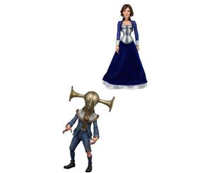 Bioshock Infinite 7" Action Figure Series 1 Set Of 2