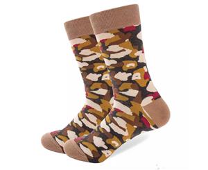 Camouflage Novelty Funky Socks - Multi