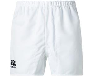 Canterbury Boys Professional Polyester Rugby Shorts - White