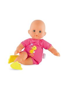 Corolle Bebe Bath Plouf Pink - 30cm