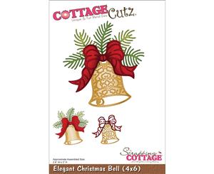 CottageCutz Die -Elegant Christmas Bell 2.8&quotX3"