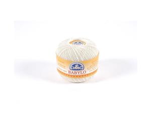 DMC Babylo 10 Crochet Cotton 50g Ball 3865 Winter White