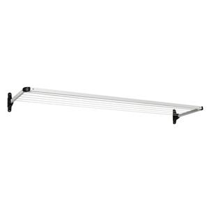 Daytek Slim Fold Down Clothesline - Mercury Silver