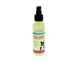 Dog Grooming Mist Rose Aloe High Shine Fresh Scent 125ml PAW Blackmores