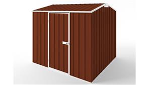 EasyShed S2323 Gable Roof Garden Shed - Tuscan Red