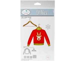 Elizabeth Craft Metal Die-Winter Sweater