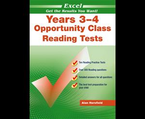 Excel Years 3-4 Opportunity Class Reading Tests  Year 3-4