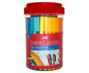 Faber-Castell Connector Pens 50-Pack