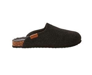 Fatface Mens Hemsley Felt House Shoes (Charcoal) - FF260