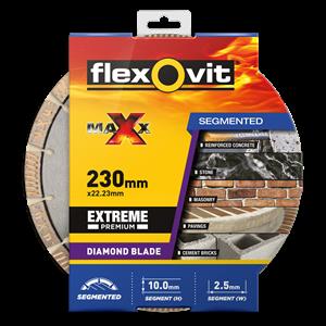 Flexovit 230 x 22.23mm Maxx Segmented Diamond Blade