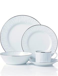 GLACIER PLATINUM 20PCE DINNER SETTING FOR 4