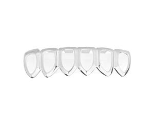 Grillz - Silver - One size fits all - HOLLOW Bottom - Silver