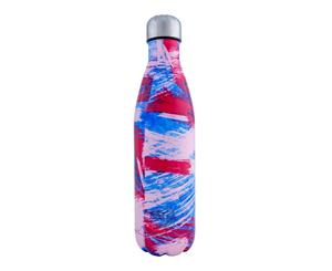 Hydro2 Quench Double Wall Stainless Steel Water Bottle 750ml Brush