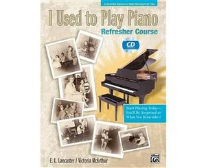 I Used to Play Piano  For Adults Returning to the Piano