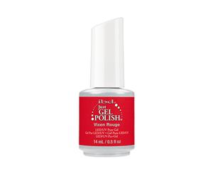 IBD Just Gel Soak Off UV LED Gel Nail Polish Lacquer Vixen Rouge 14ml