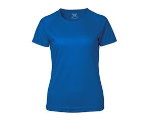 Id Womens/Ladies Game Active Short Sleeve Fitted T-Shirt (Azure) - ID272