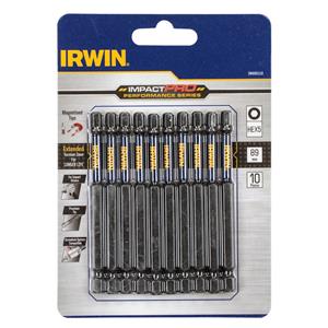 Irwin Impact Pro Performance 89mm Hex 5 - 10 Pack