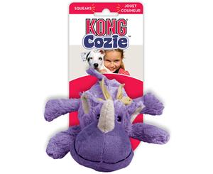 KONG Cozies For Dogs in Two Sizes and Various Designs [Design Rosie Rhino] [Size Small/Medium]