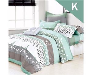 King Size FALL IN LOVE Design Quilt Cover Set