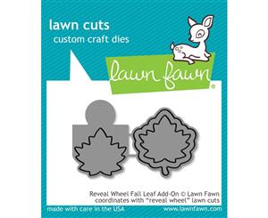 Lawn Fawn Cuts Reveal Wheel Fall Leaf Add-On Die LF1793