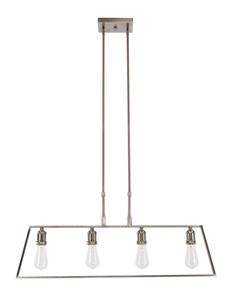 Lennon 4 Light Pendant in Antique Nickel