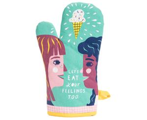 Let's Eat Your Feelings Oven Mitt