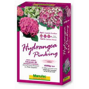 Manutec 600g Hydrangea Pink Fertiliser